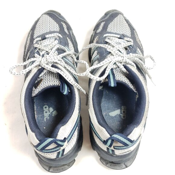 Adidas Kanadia TR-3 Mens Size 9 Trail Running Shoes Gray & Blue - Picture 7 of 9